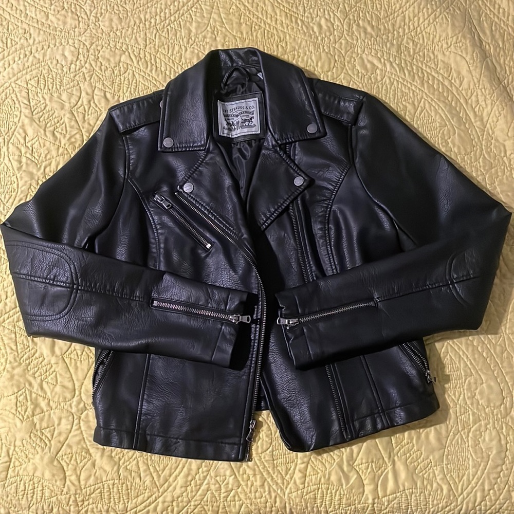 Levi’s faux leather jacket
